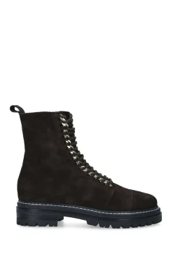 'Sultry Chain' Leather Boots