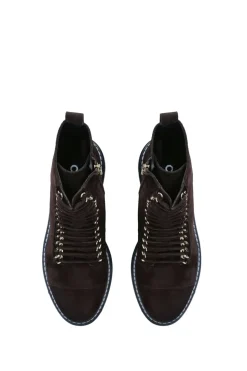 'Sultry Chain' Leather Boots