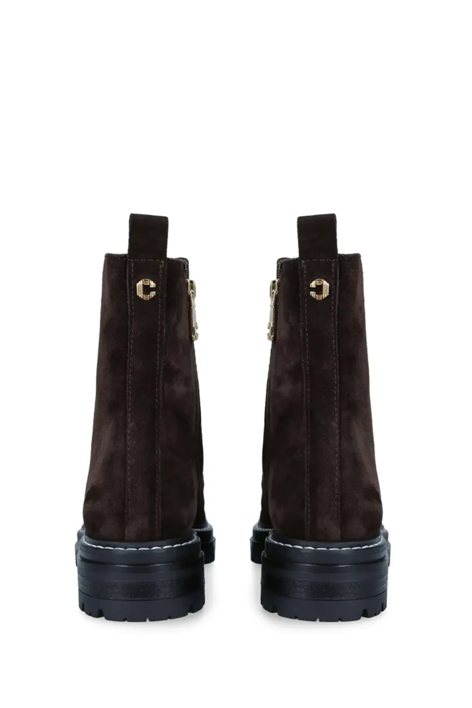'Sultry Chain' Leather Boots