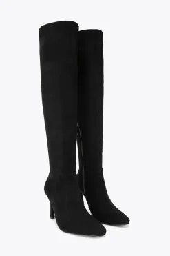 'Sweetie High Leg' Suedette Boots
