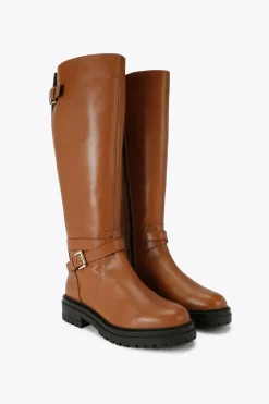 'Tasha High Leg' Leather Boots