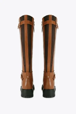 'Tasha High Leg' Leather Boots