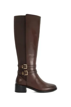 'Tatter' Leather Knee High Boots