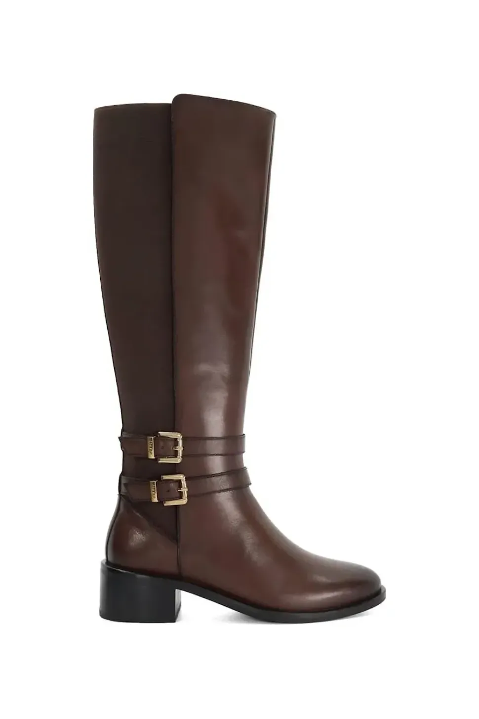 'Tatter' Leather Knee High Boots