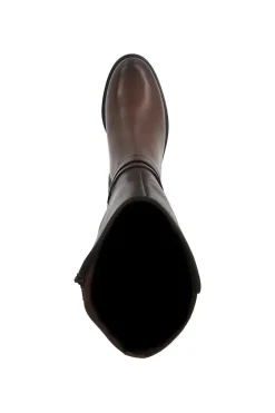 'Tatter' Leather Knee High Boots