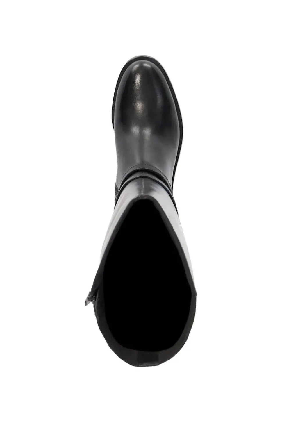 'Tatter' Leather Knee High Boots