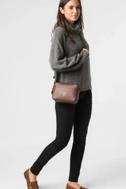 'Tatum' Leather Cross Body Bag