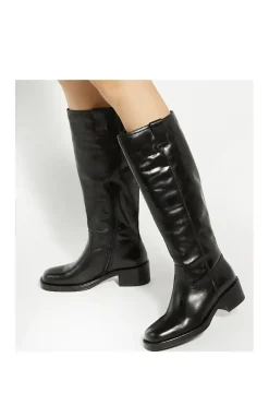 'Tayan' Leather Knee High Boots