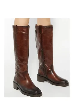 'Tayan' Leather Knee High Boots