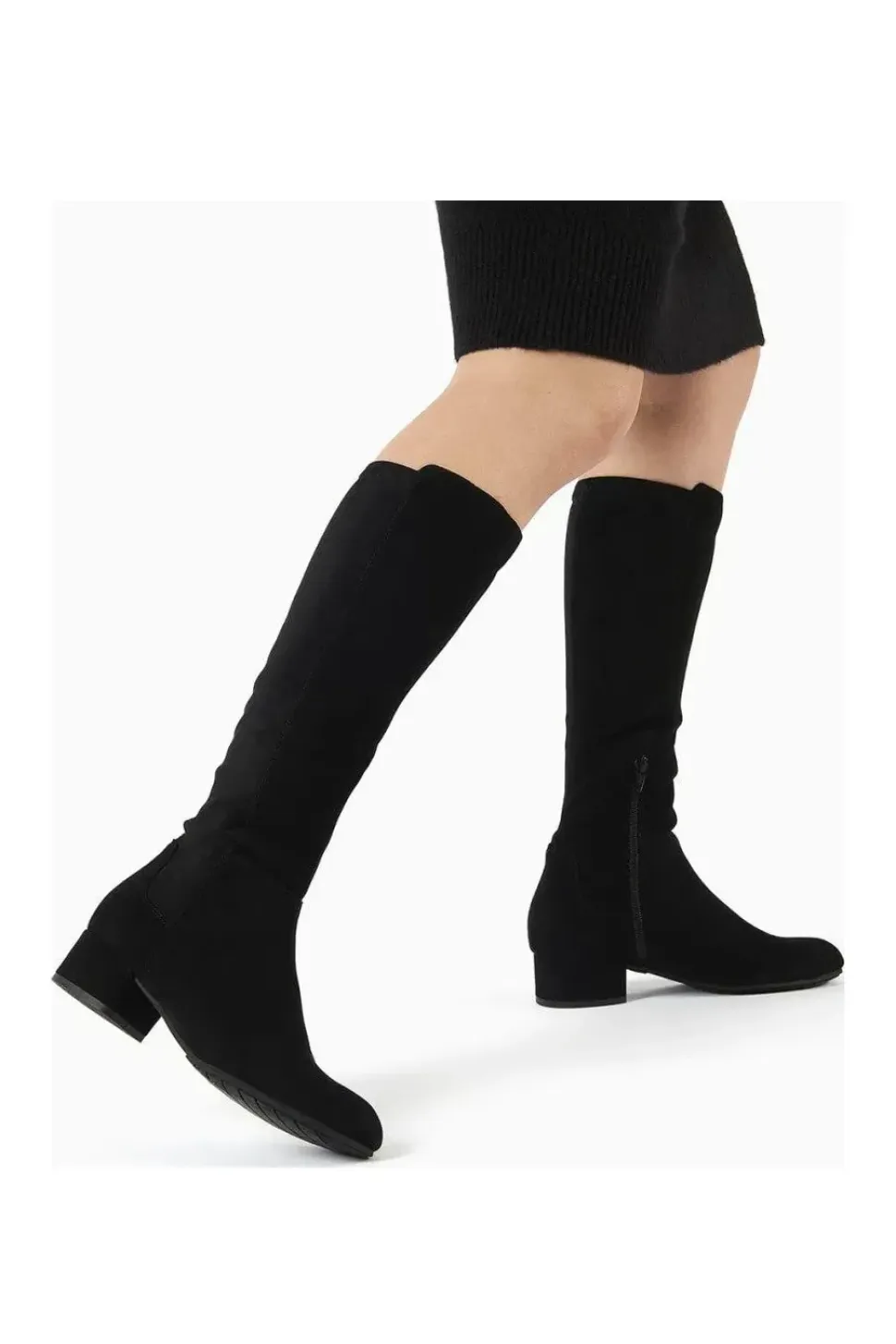 'Tayla' Suede Knee High Boots