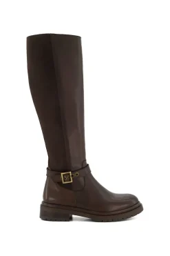 'Teller' Leather Knee High Boots