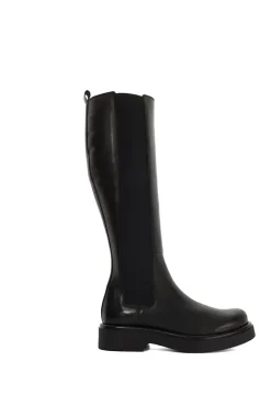 'Temmie' Leather Knee High Boots
