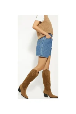 'Tennessee' Suede Western Boots