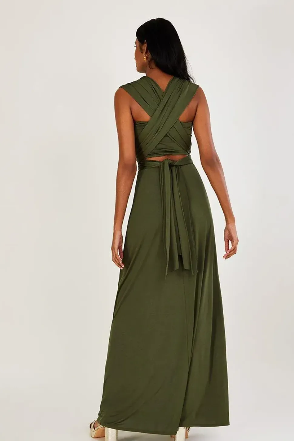 'Thea' Twist Me Tie Me Maxi Dress