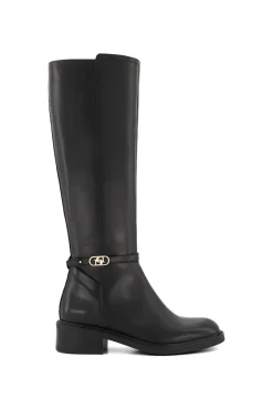 'Tia' Leather Knee High Boots