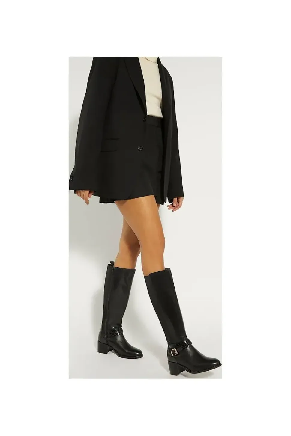 'Tildy' Leather Knee High Boots