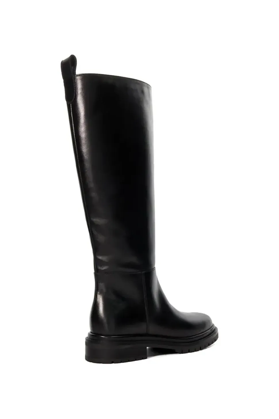 'Tilings' Leather Knee High Boots