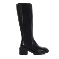 'Timeout' Leather Knee High Boots