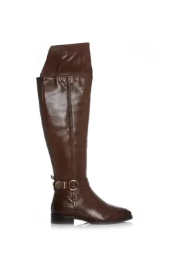 'Tori' Leather Over The Knee Boots