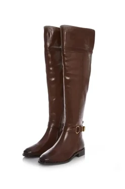 'Tori' Leather Over The Knee Boots