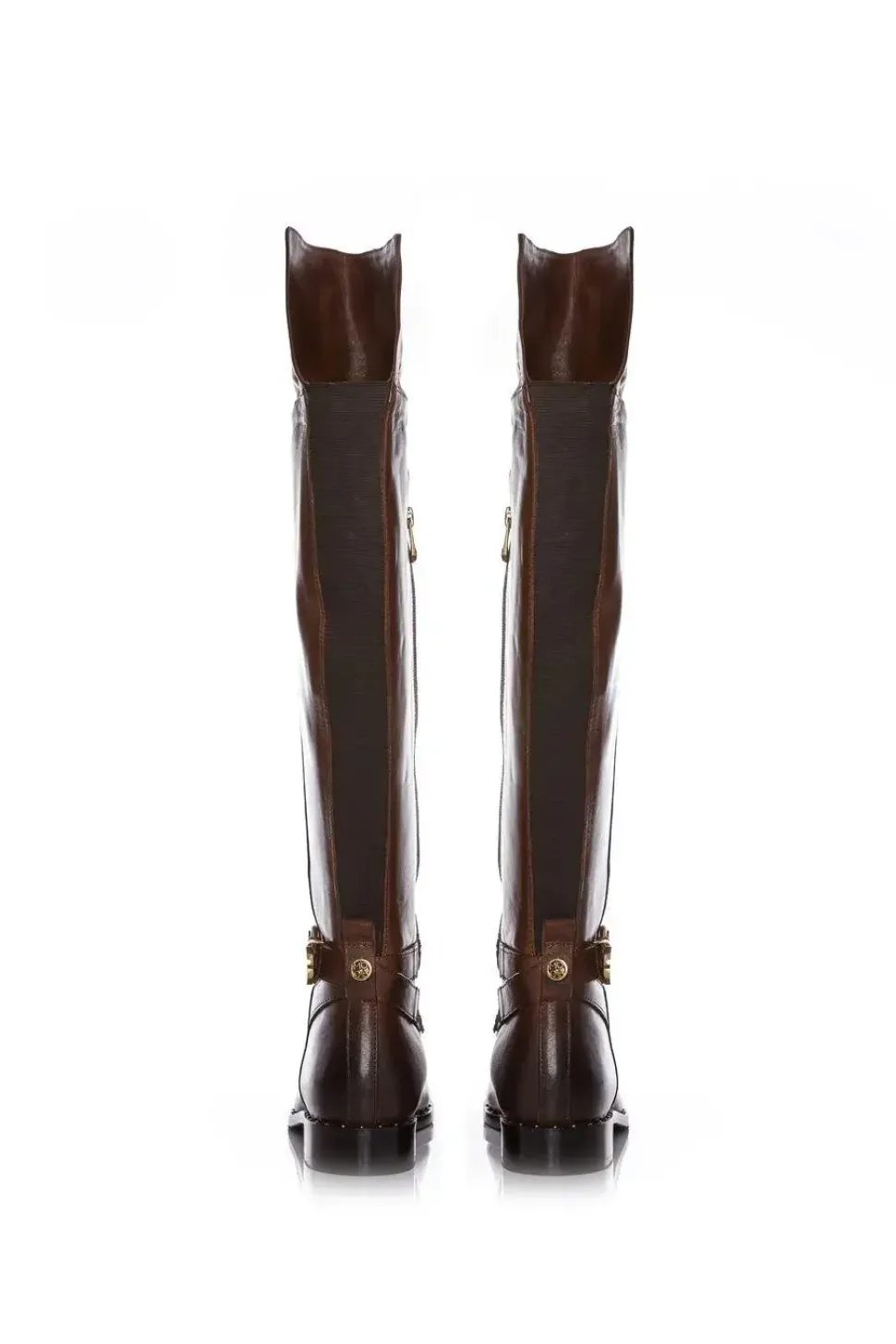 'Tori' Leather Over The Knee Boots