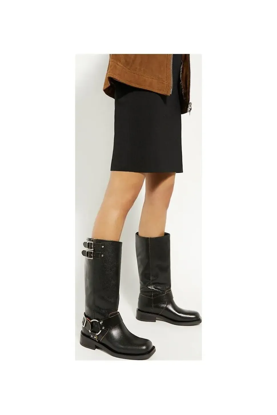 'Totoe' Leather Knee High Boots