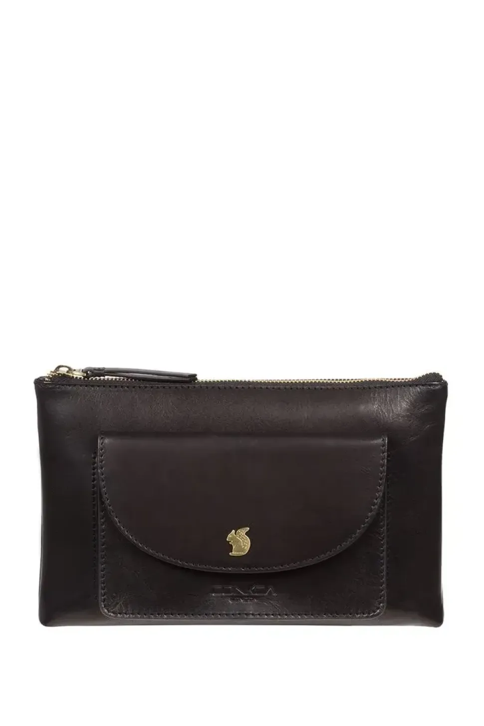 'Treasure' Leather Clutch Bag