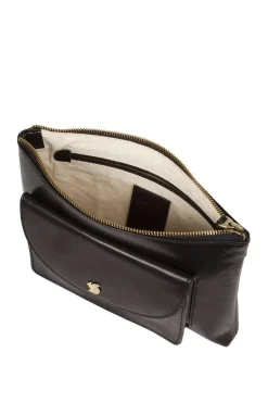 'Treasure' Leather Clutch Bag