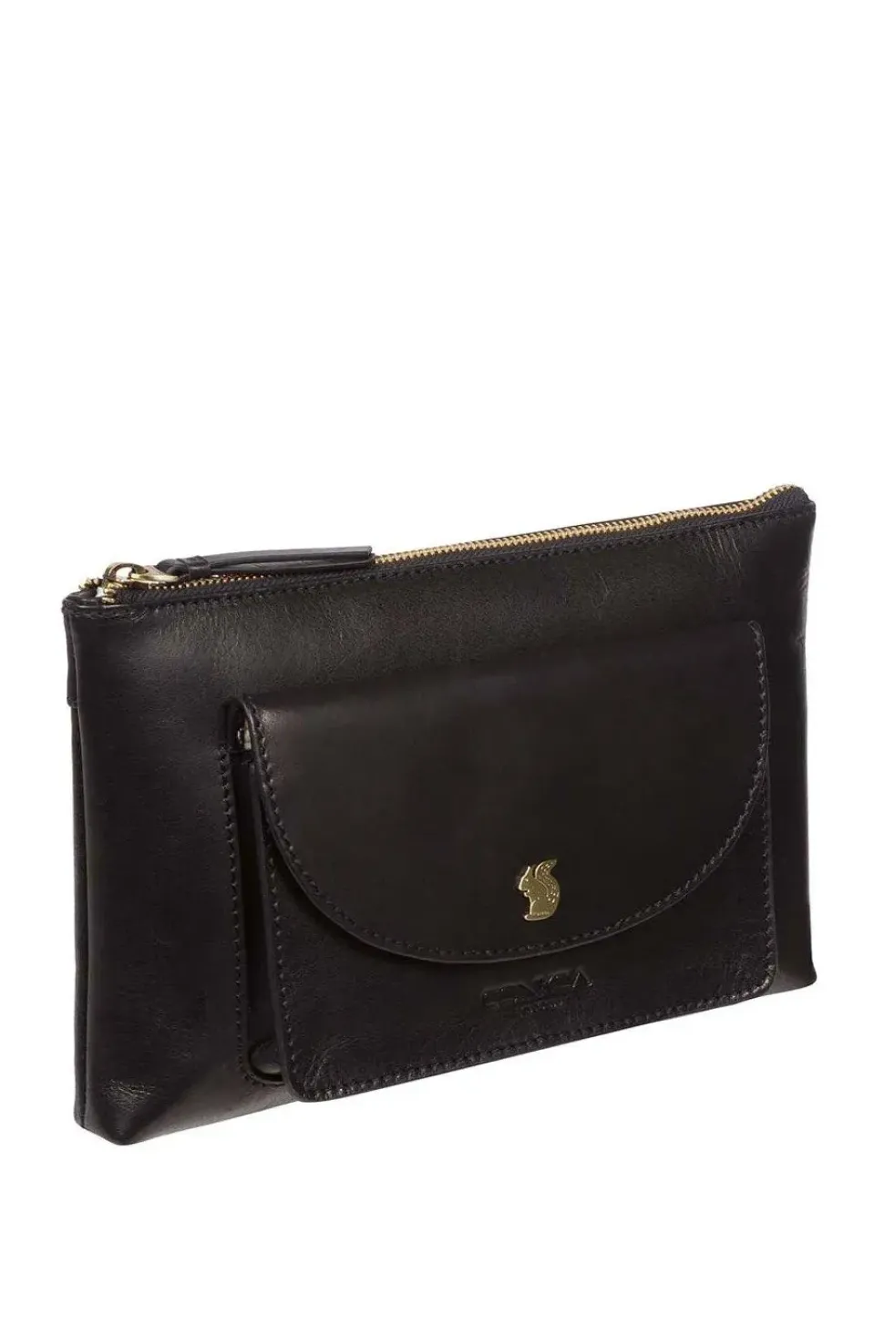 'Treasure' Leather Clutch Bag