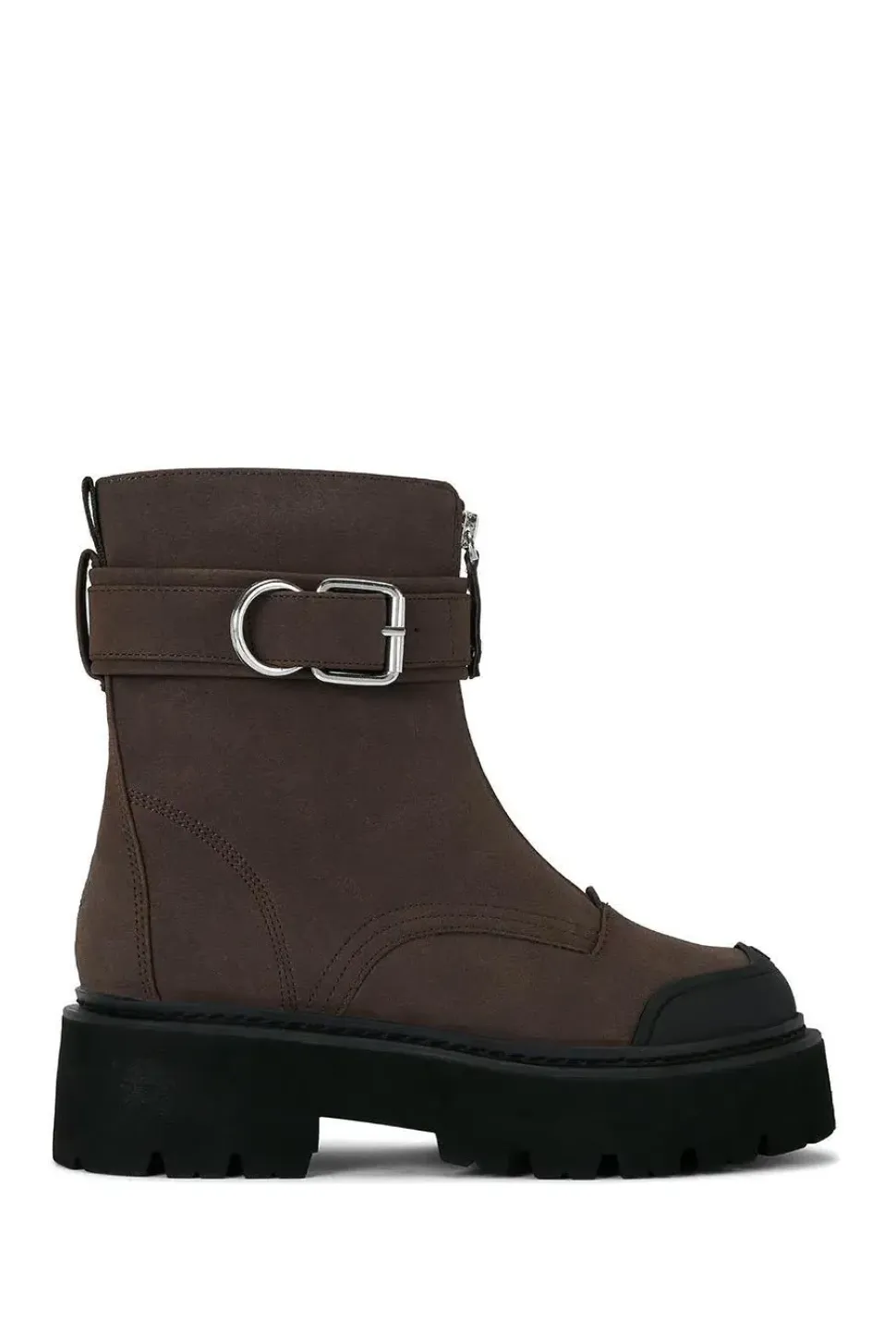 'Trick Zip' Suedette Boots