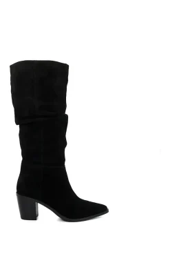 'Troubles' Suede Calf Boots