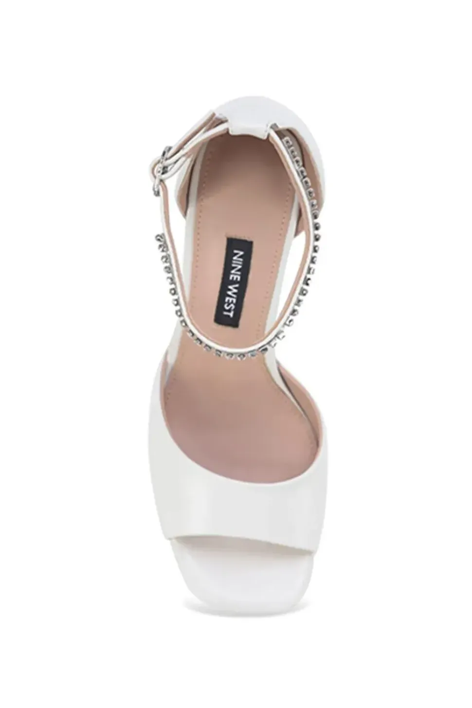 'Truva' Chunky White Platform Sandal