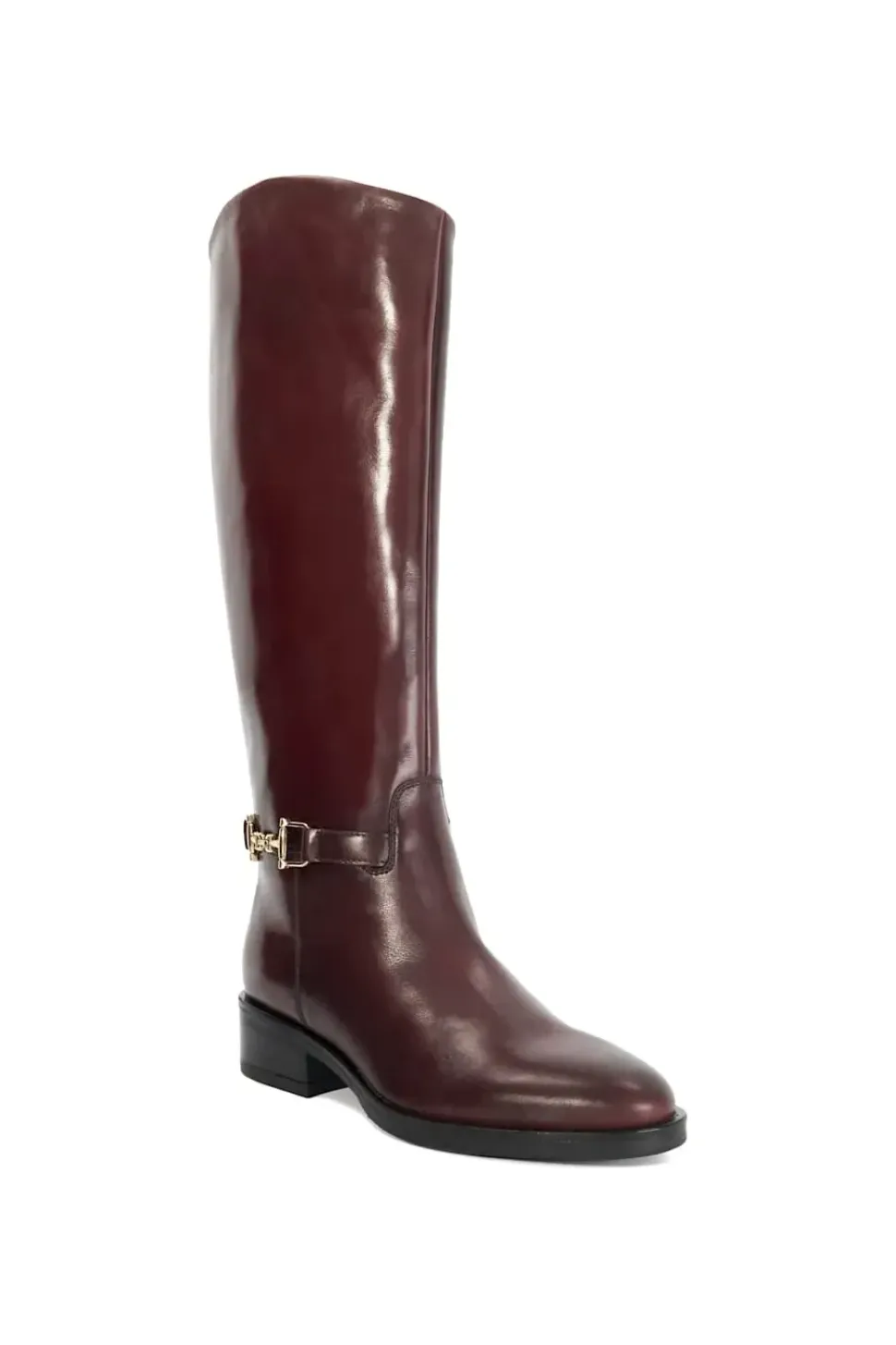 'Tucci' Leather Knee High Boots