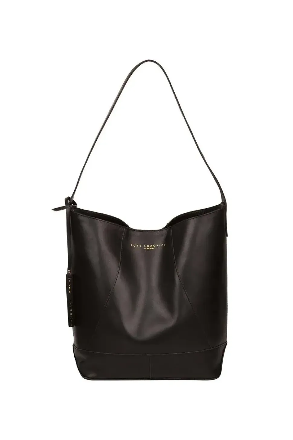 'Tunbridge' Vegetable-Tanned Leather Shoulder Bag
