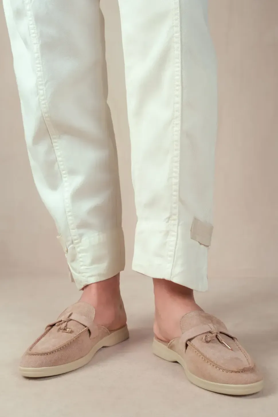 'Twilight' Flat Slip On Loafer With Tassel Detail