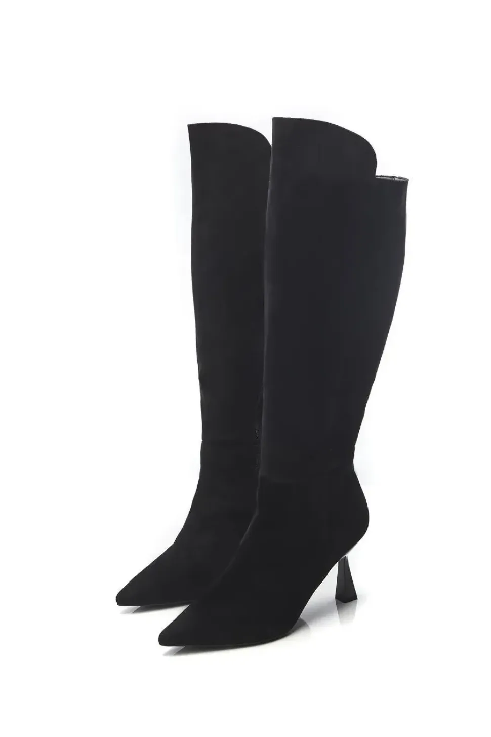 'Ursa' Alcantara Heeled Boots