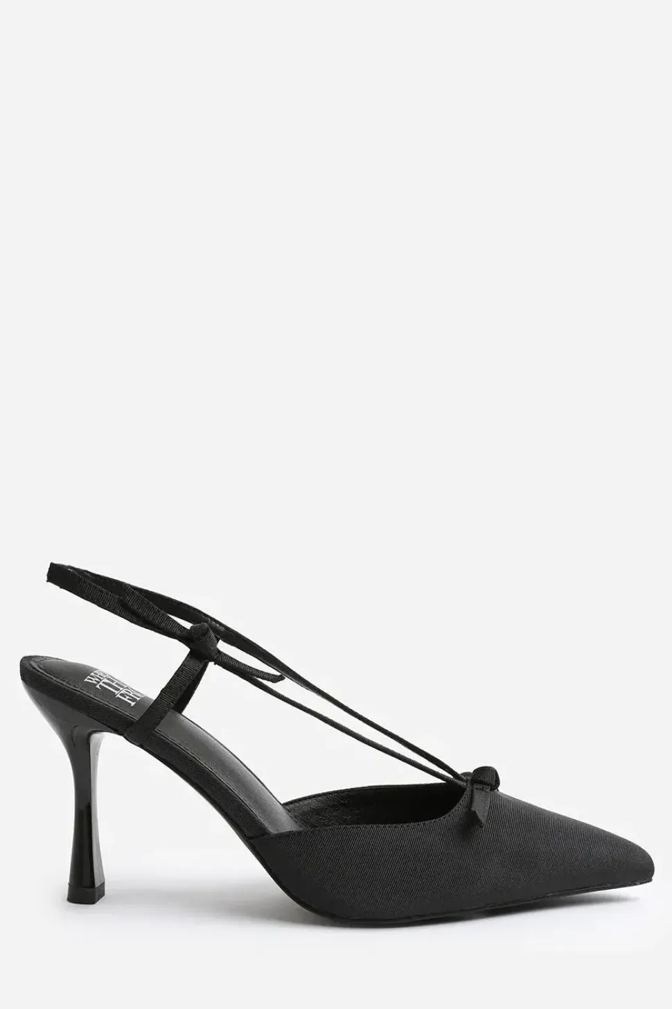 'Vera' Wide Fit High Heel With Pointed Toe And Strap Detail