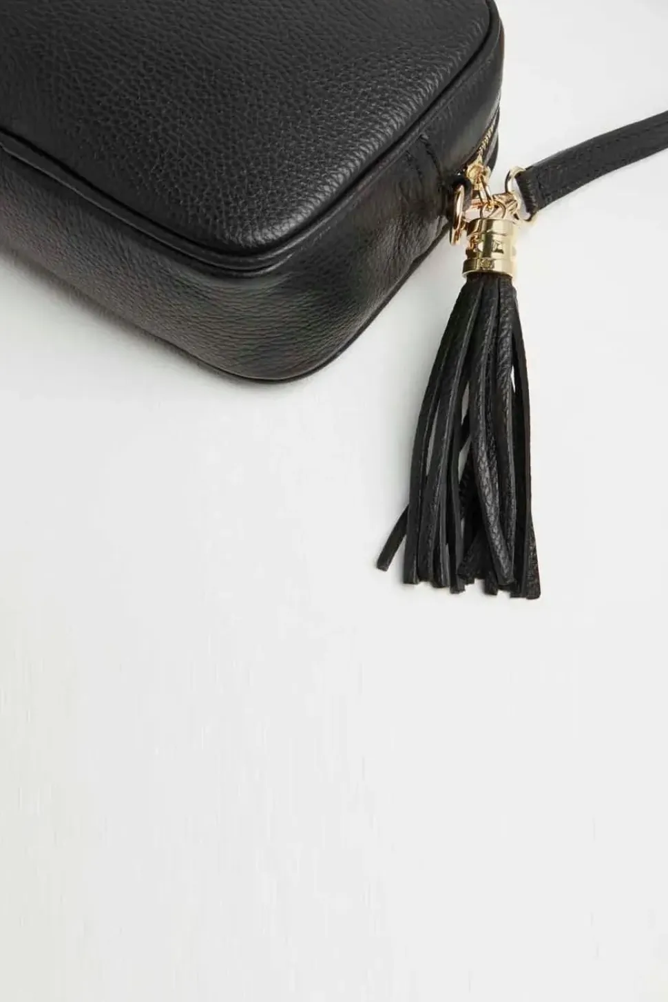 'Verona' Crossbody Tassel Bag with Aztec Strap