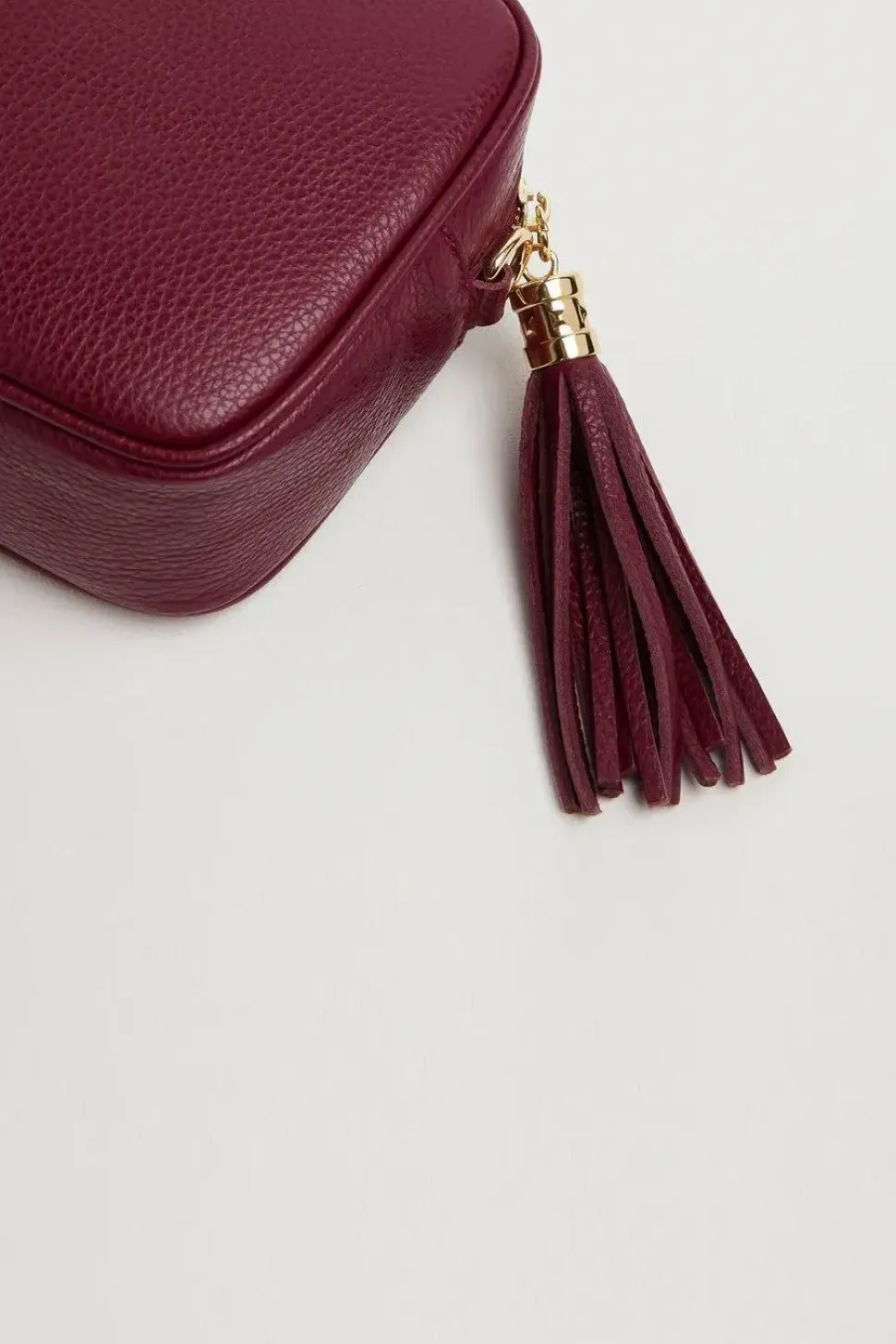 'Verona' Crossbody Tassel Bag With Aztec Strap