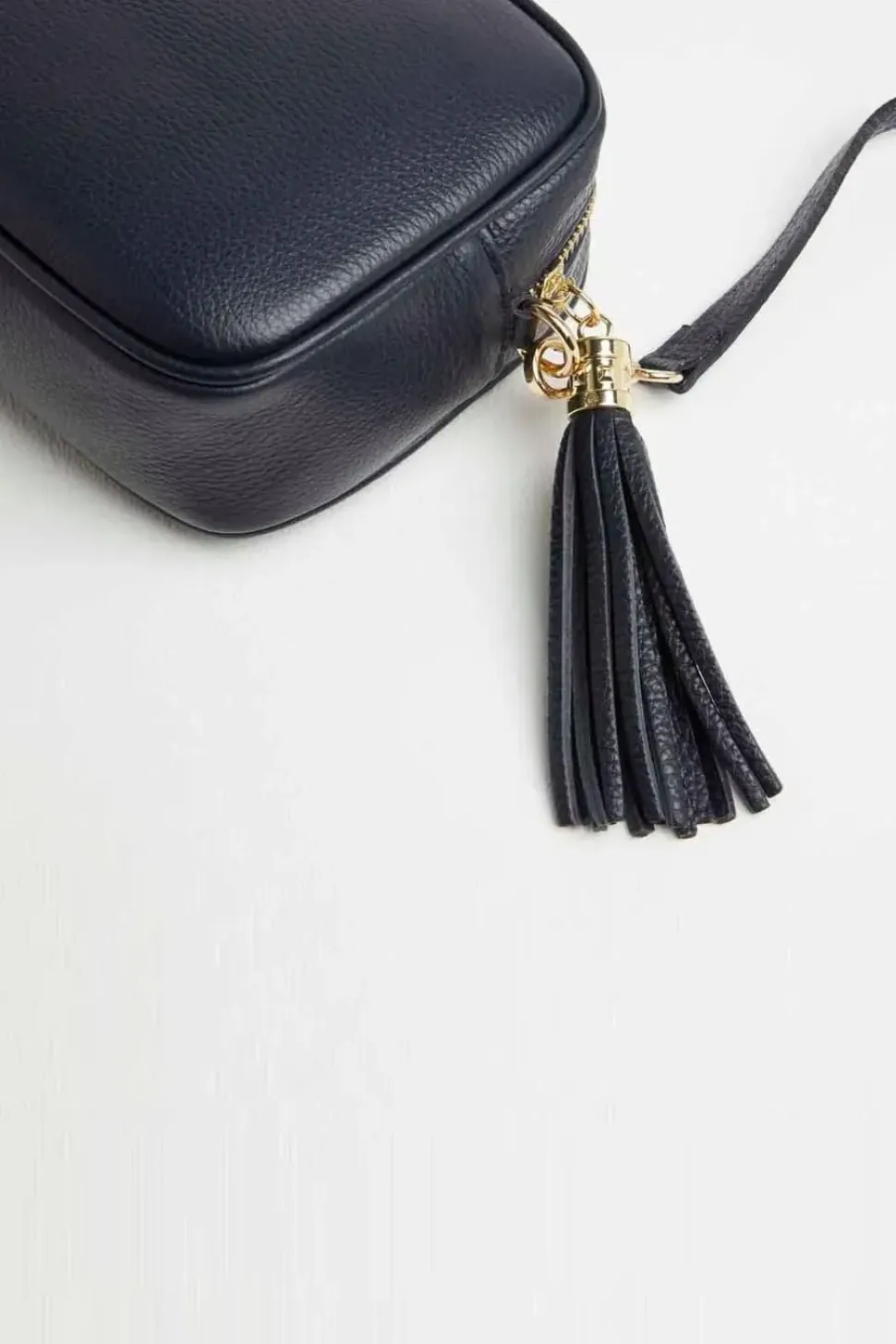 'Verona' Crossbody Tassel Bag with Aztec Strap