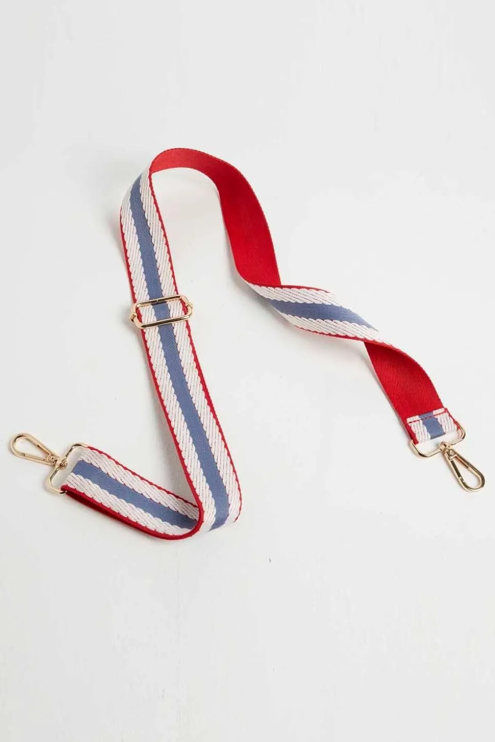 'Verona' Crossbody Tassel Bag with Nautical Strap