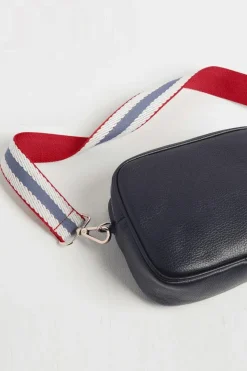 'Verona' Crossbody Tassel Bag with Nautical Strap