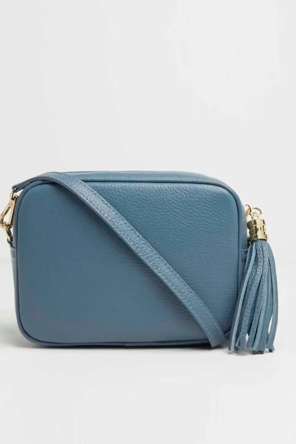 'Verona' Crossbody Tassel Bag with Pastel Strap