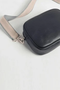 'Verona' Crossbody Tassel Bag with Pastel Strap
