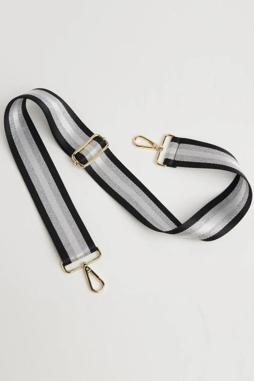 'Verona' Crossbody Tassel Bag With Sparkle Strap