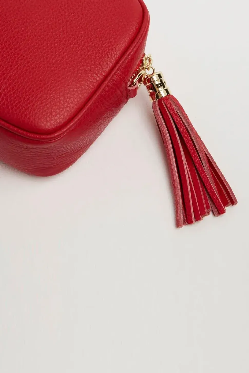 'Verona' Crossbody Tassel Bag With Sparkle Strap