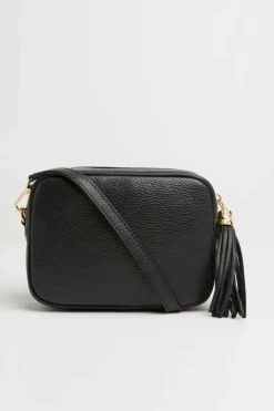 'Verona' Crossbody Tassel Bag with Sparkle Strap