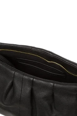 'Victoria' Nappa Leather Grab Clutch Bag