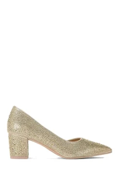 'Violet' Fabric Heels
