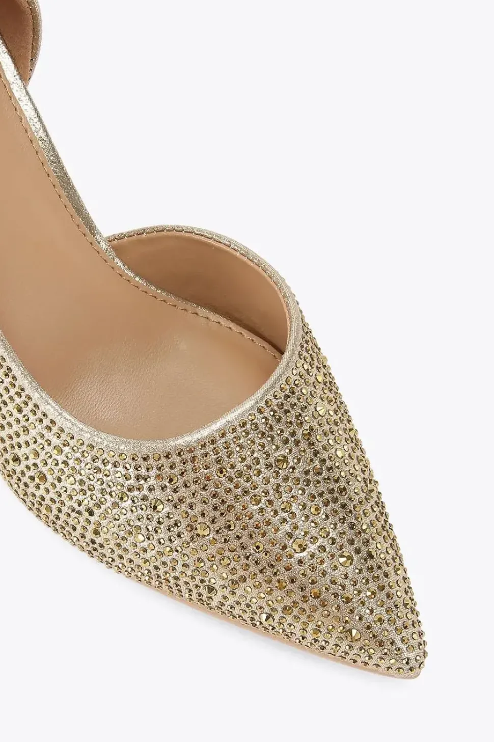 'Violet' Fabric Heels